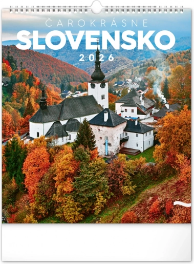 Calendario da parete Slovacchia Incantevole 2026