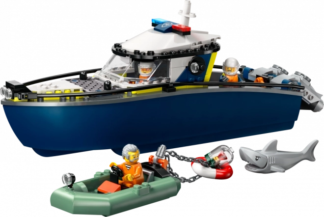Inseguimento della polizia in barca LEGO City