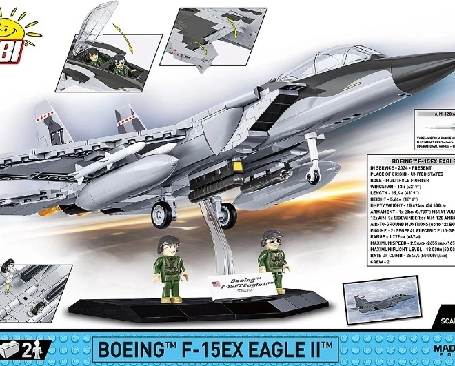 Set di costruzione Boeing F-15EX Eagle II