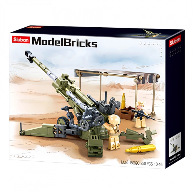 Cannone M777 Howitzer Sluban Mattoncini