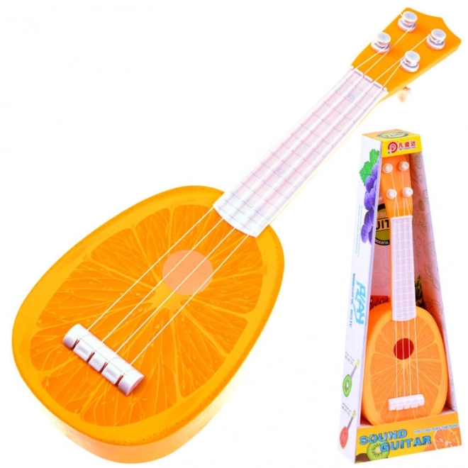 Ukulele fruttato per bambini – arancione