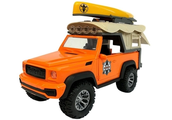 Jeep camper con suoni e luci per bambini