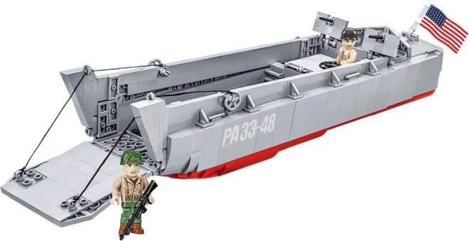 Rampa da sbarco funzionante come nella realtà