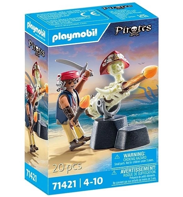 Figurina pirati cannone