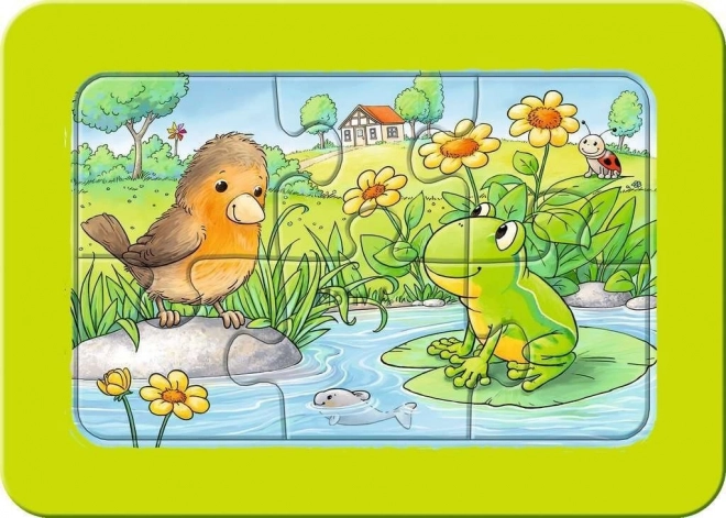 I miei primi puzzle Animali da giardino RAVENSBURGER