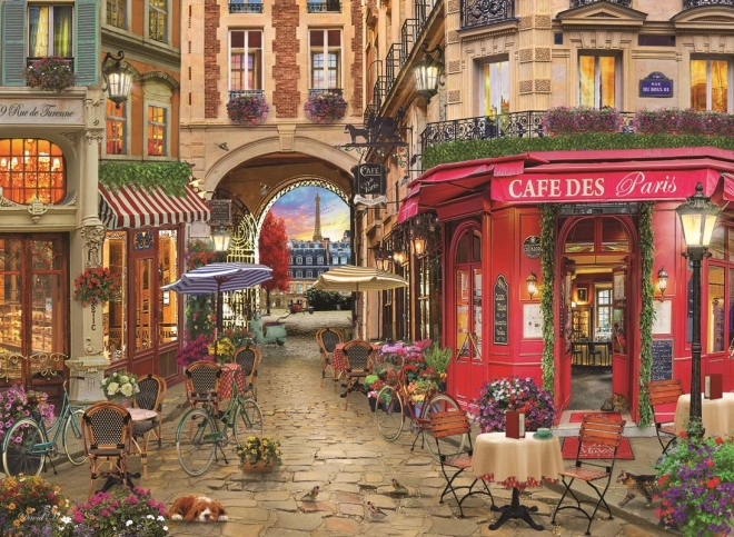 Puzzle Cafe di Parigi 1000 pezzi