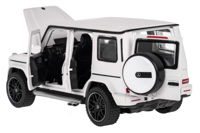 Modellino Mercedes-AMG G 63 RASTAR in bianco 1:32