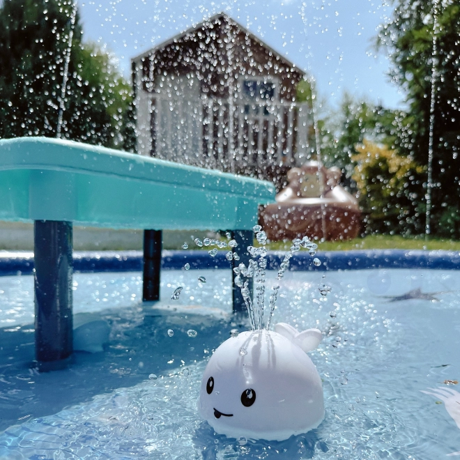 Balena LED zampillante per il bagno