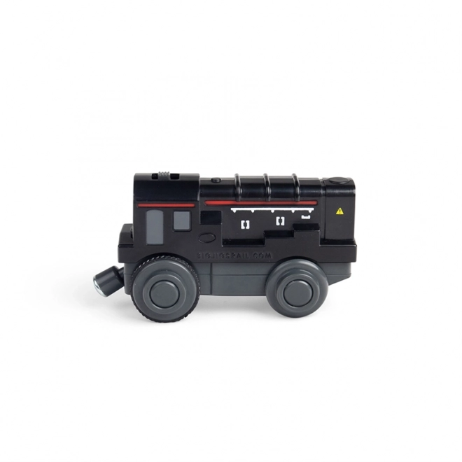 Locomotiva diesel a batteria Bigjigs Rail