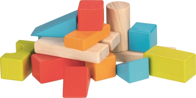 Set di blocchi di legno colorati 48 pezzi