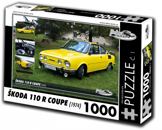 Puzzle 1000 pezzi ŠKODA 110 R Coupé 1974