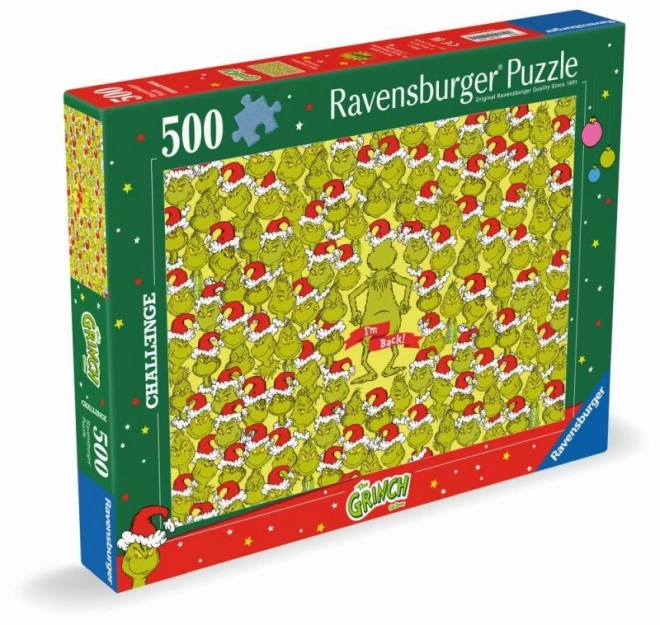 puzzle sfida grinch 500 pezzi