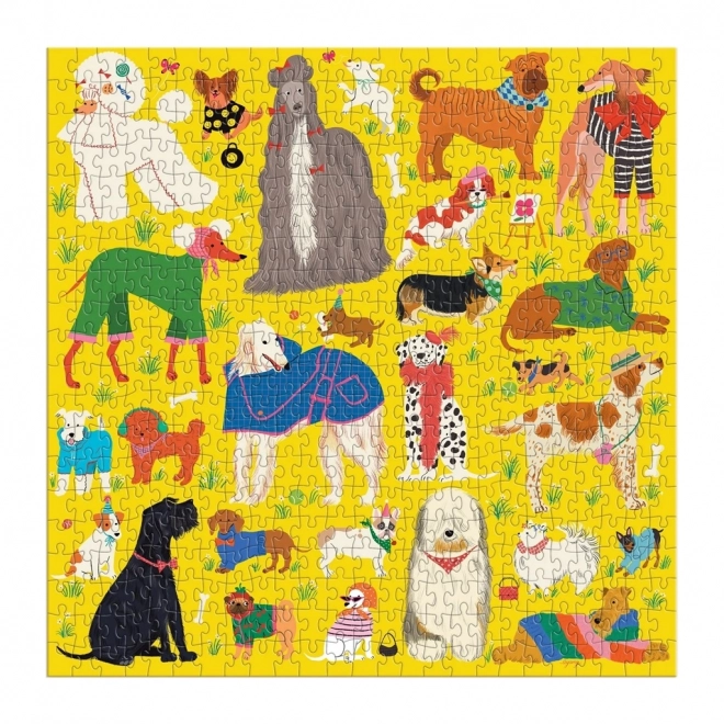 Puzzle Cani alla Moda 500 Pezzi