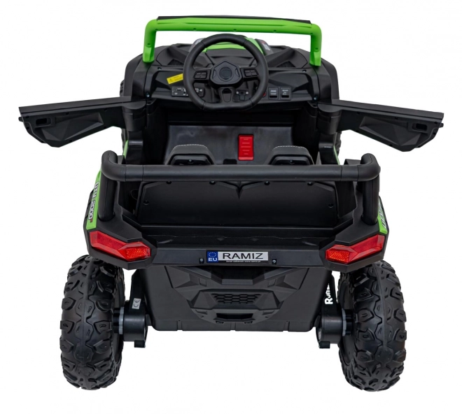 Auto elettrico per bambini Buggy UTV 2000M Racing Verde