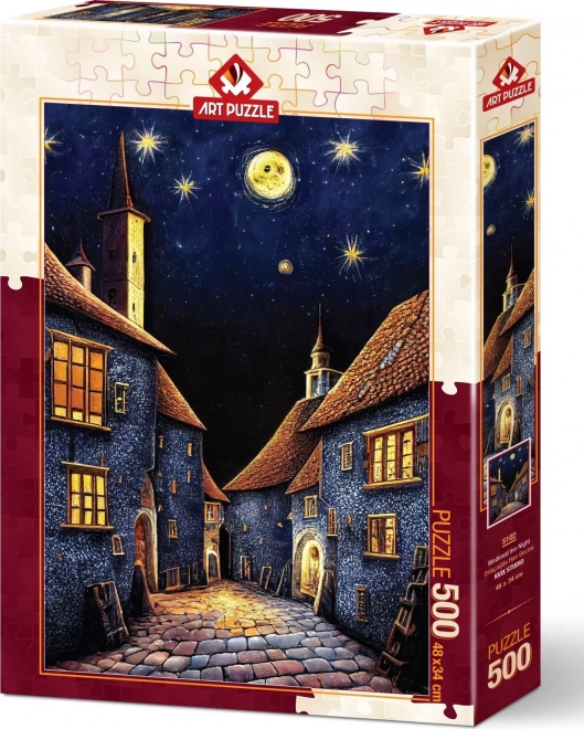 Notte medievale Khan puzzle 500 pezzi