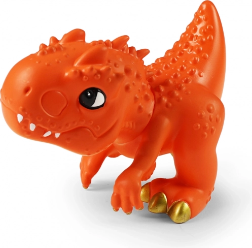 Dinosauro arancione 14 cm