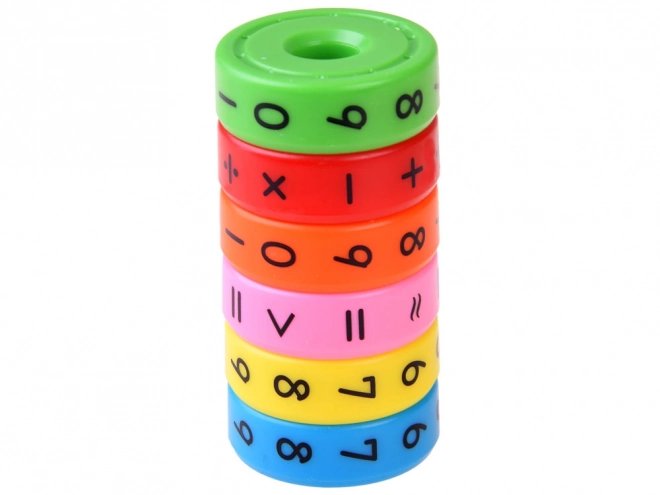 Cilindro matematico magnetico ruotabile
