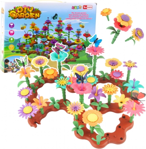 Set di costruzioni creativo Giardino di Fiori 198 pezzi