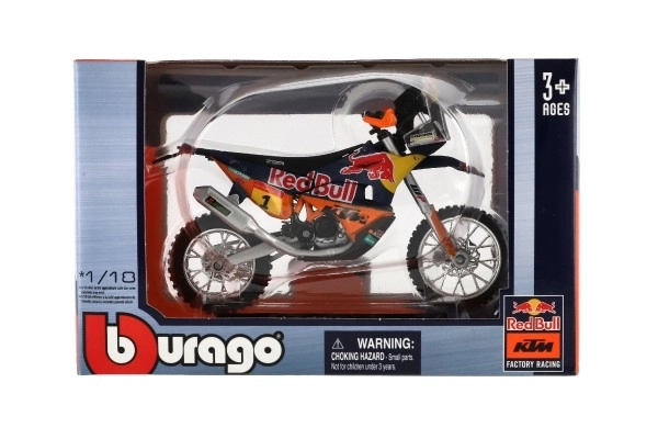 Moto Red Bull KTM Rally Dakar 2019 in scala 1:18