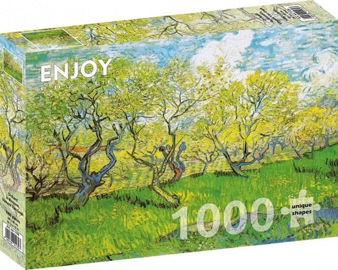 Puzzle Vincent Van Gogh: frutteto in fiore 1000 pezzi