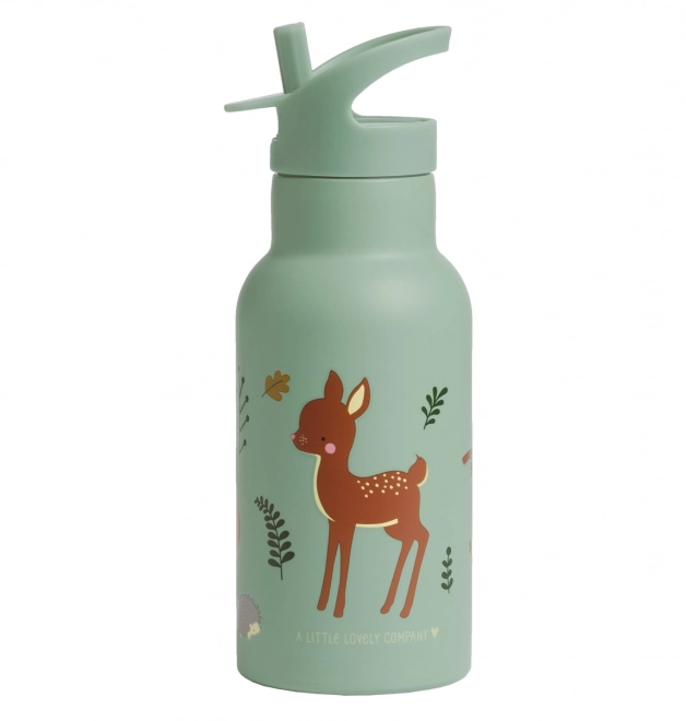 A Little Lovely Company Bottiglia in acciaio inox 500 ml – Amici della foresta