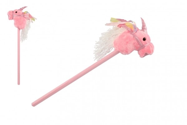 Cavallo Unicorno con Suoni 80cm Rosa