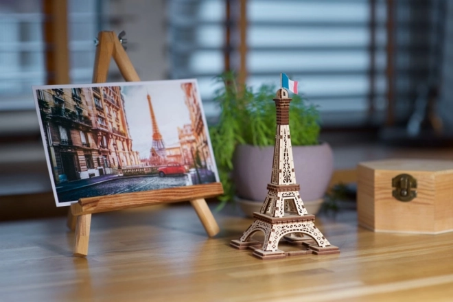 Puzzle meccanico in legno 3D Torre Eiffel