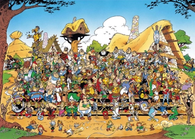 Puzzle 1000 Pezzi Asterix e Obelix: Foto di Famiglia