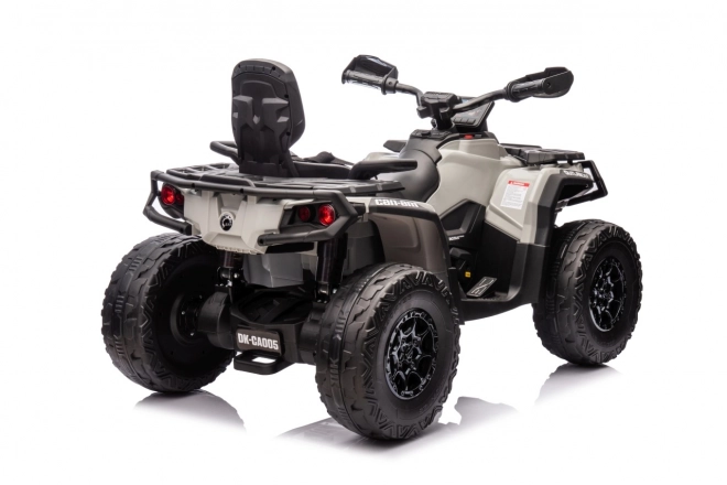 Quad per bambini Can Am Outlander con telecomando - grigio
