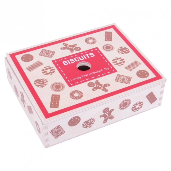 Scatola di biscotti in legno Bigjigs Toys