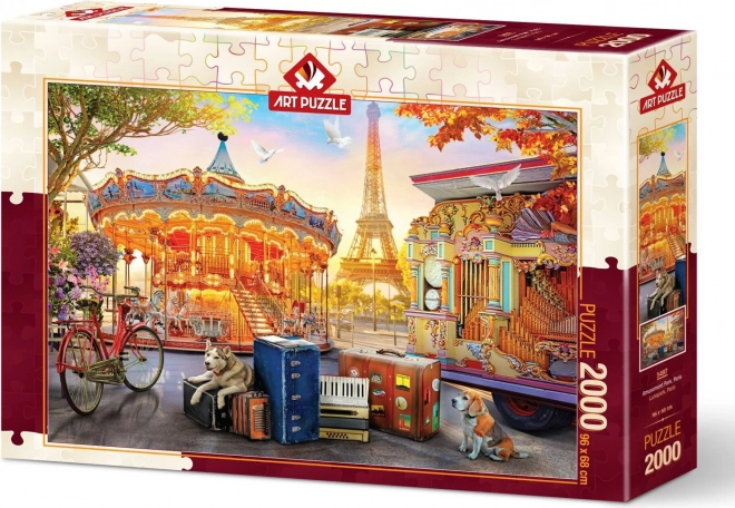 Puzzle Parco dei divertimenti a Parigi 2000 pezzi