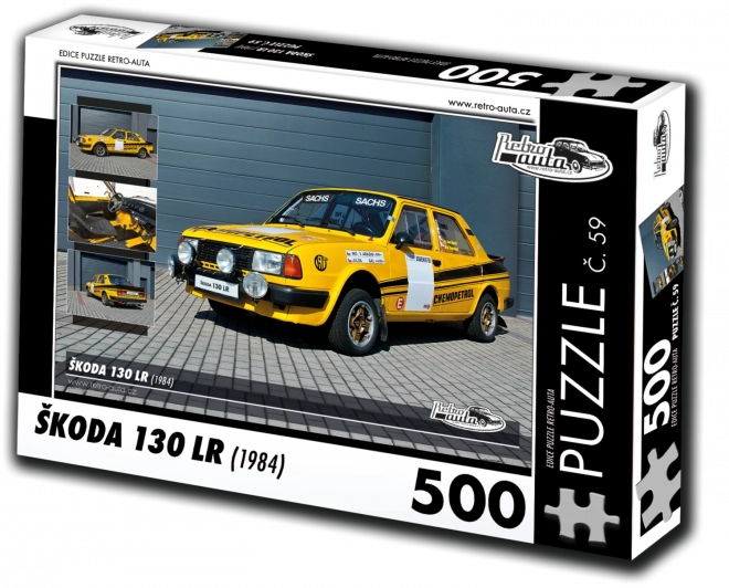 Puzzle retro Škoda 130 LR