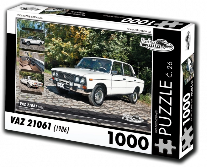 RETRO-AUTA Puzzle n. 26 Vaz 21061 (1986) 1000 pezzi