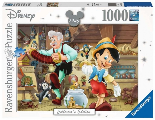 Puzzle Pinocchio 1000 pezzi Ravensburger