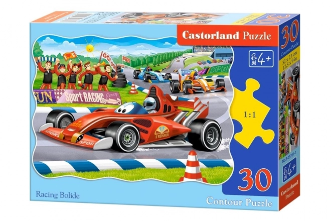 Puzzle per bambini Bolide da corsa 30 pezzi