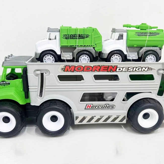 Camion giocattolo con automobiline 31 cm
