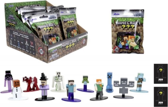 Minecraft nano mini-figura in bustina – collezione Wave 1 (13 varianti)