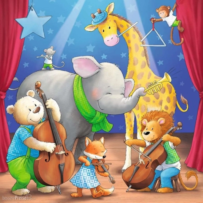 Puzzle Animali sul Palco RAVENSBURGER