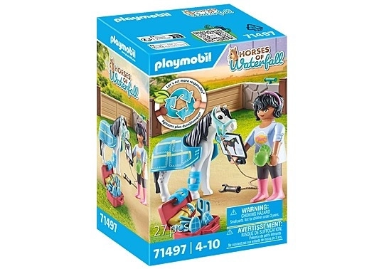 Set di figure Ippoterapista PLAYMOBIL