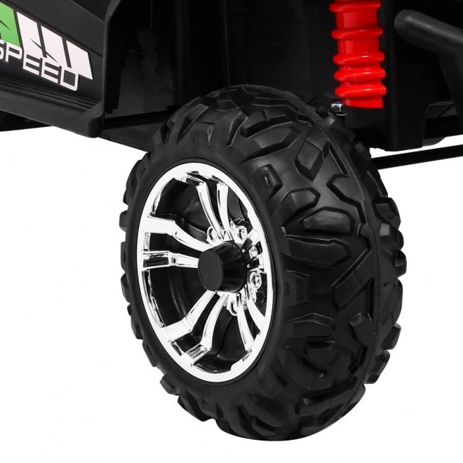 Veicolo Fuoristrada per Bambini Grand Buggy 4x4 con Mimetizzazione, Illuminazione LED e Radio MP3