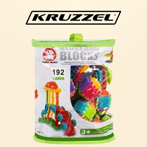 Kruzzel Klocki Costruttivi Ricci 192 pezzi