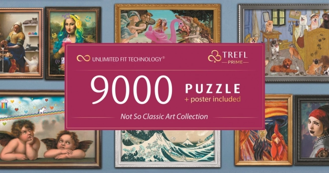 Puzzle arte non convenzionale 9000 pezzi TREFL