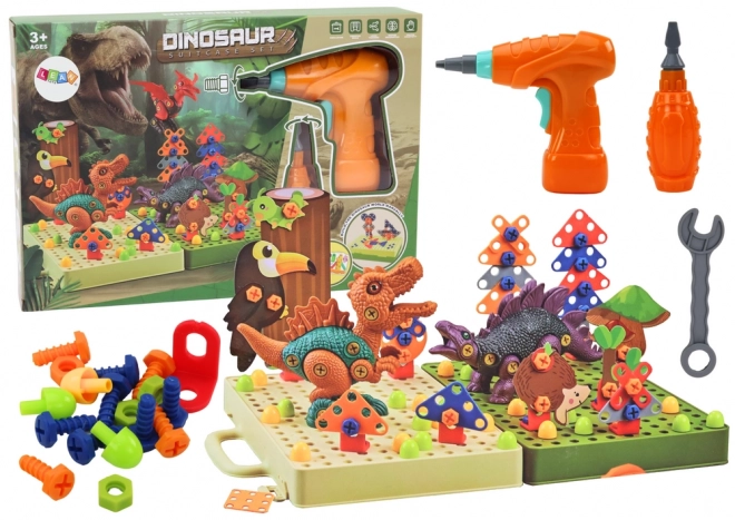 Costruisci e Smonta Dino Puzzle 3D con Trapano