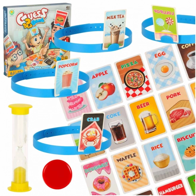 Chi sono? Game di famiglia per bambini tema cibo