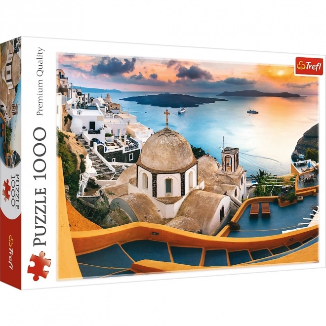 Puzzle Santorini Grecia 1000 Pezzi