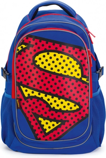 Zaino scolastico Superman con mantella