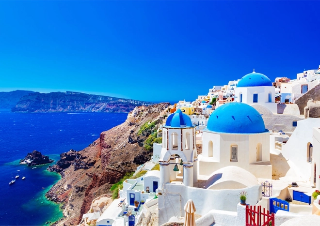 Puzzle in legno Santorini Grecia 1010 pezzi