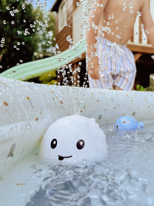 Balena LED zampillante per il bagno