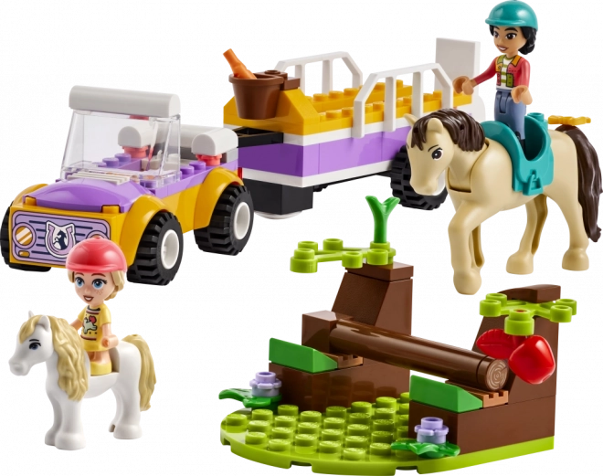 Rimorchio per cavalli e pony LEGO Friends