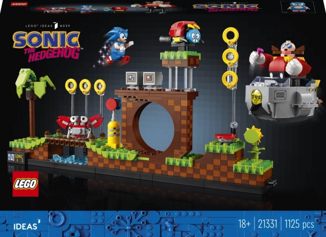 Set LEGO Ideas Sonic the Hedgehog - Zona Verde Colline